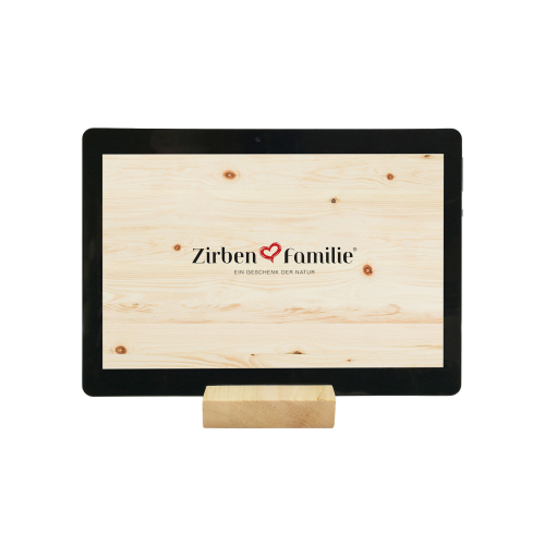 Zirben-Smartphone- und Tablet-Halter, Produktbild 6