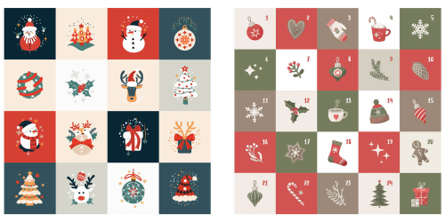333 Sticker – Merry Christmas, Produktbild 3
