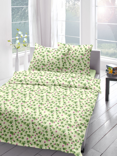 Bettwäsche „Glücksklee“, Produktbild 5