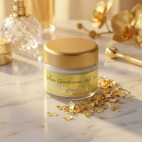Goldene Gesichtscreme Aloe Vera, Produktbild 2