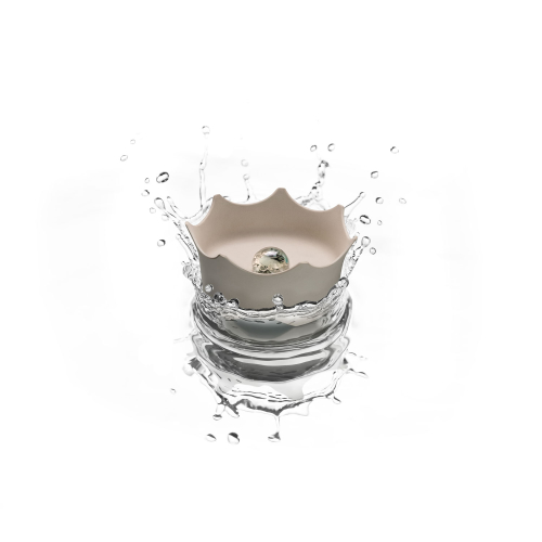 CrownJuwel Edelsteinwasserschale für Katzen und Hunde, naturweiß, Produktbild 6