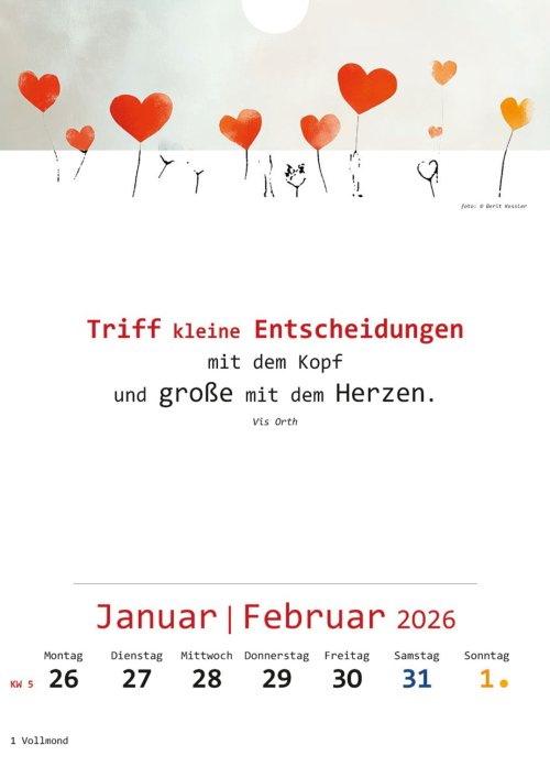 Ich-Kalender 2026, Produktbild 4