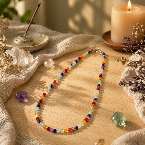 Kugelkette „Chakra“, 0,4 cm, Produktbild 2