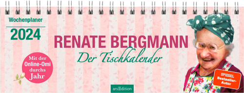 Renate Bergmann – Der Tischkalender 2024, Produktbild 1