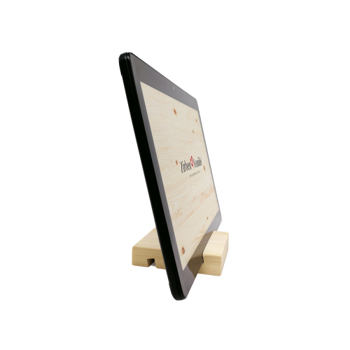 Zirben-Smartphone- und Tablet-Halter, Produktbild 2