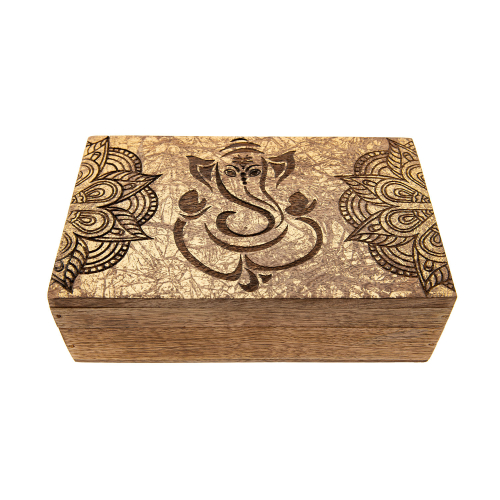 Holzbox „Ganesha”, Produktbild 1