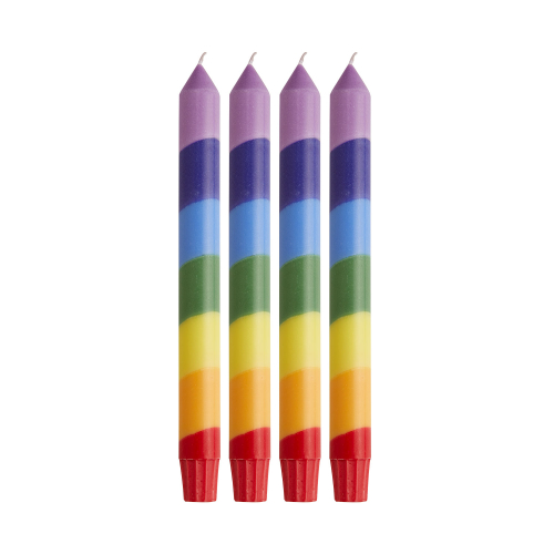 Chakra-Stabkerzen, 4er Set, Produktbild 1