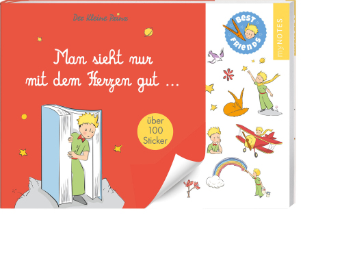 Man sieht nur mit dem Herzen gut ... Stickerheft, Produktbild 1