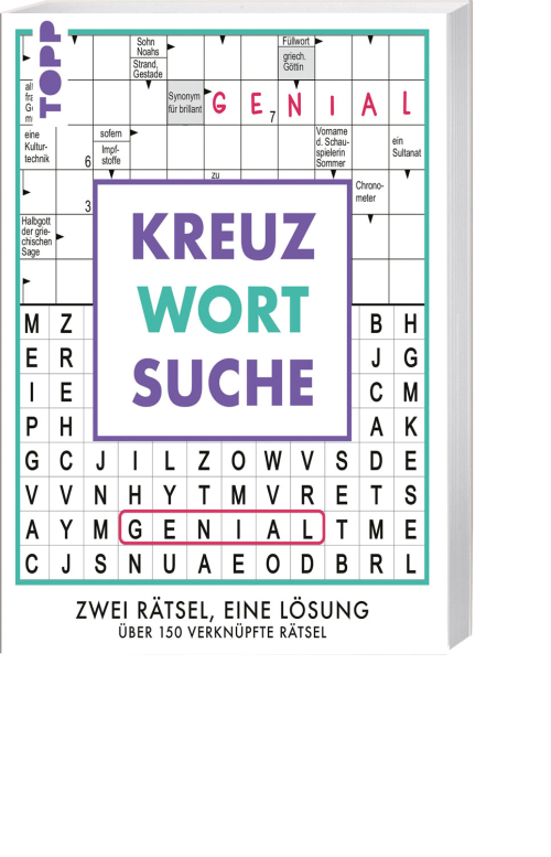 Kreuzwortsuche – Zwei Rätsel, eine Lösung, Produktbild 1
