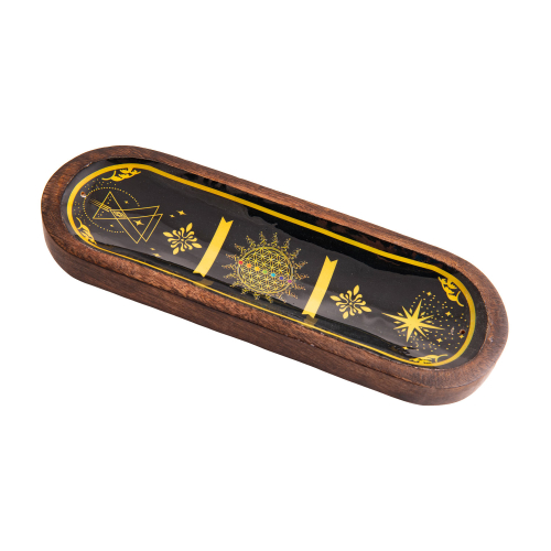 Räucherstäbchenhalter „Blume des Lebens“, Produktbild 1