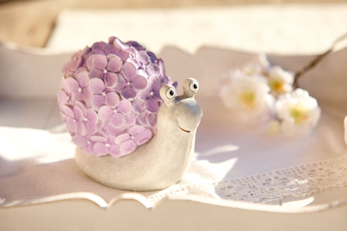 Schnecke mit Blumenhaus, Produktbild 3