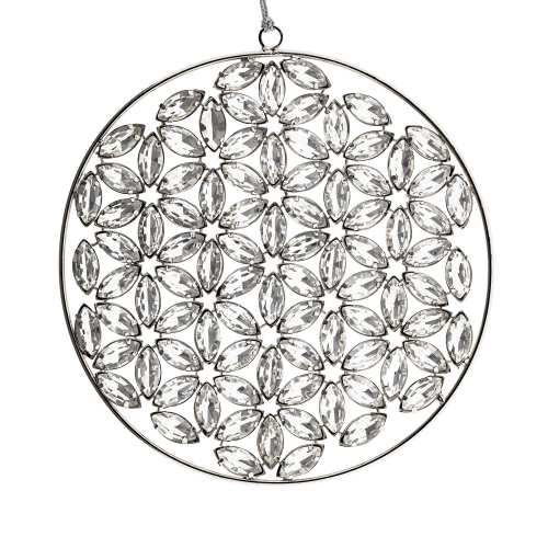 Sonnenfänger Kristall „Blume des Lebens“, Produktbild 1