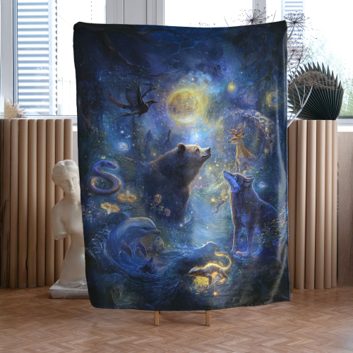 Decke „Krafttiere“, Produktbild 2