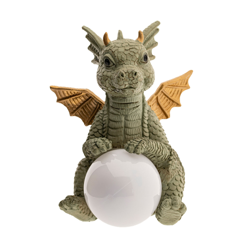 Solarlicht Statue Babydrache „Emu”, Produktbild 1