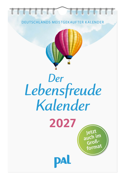 Der Lebensfreude-Kalender 2027 im Großformat, Produktbild 1