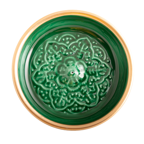 Räucherstäbchenhalter „Mandala“, Grün, Produktbild 3