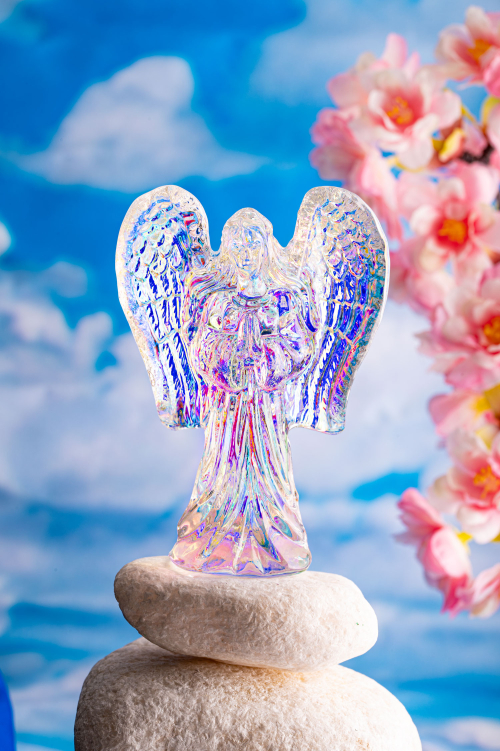 Glasengel „Opalschimmer“, Produktbild 2