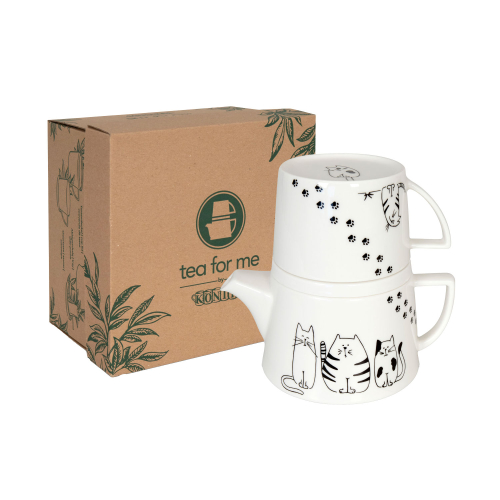 Teeset „Tea for me - Funny Cats“, Produktbild 2