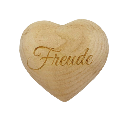 Zirben Herz bombiert „Freude“, Produktbild 1