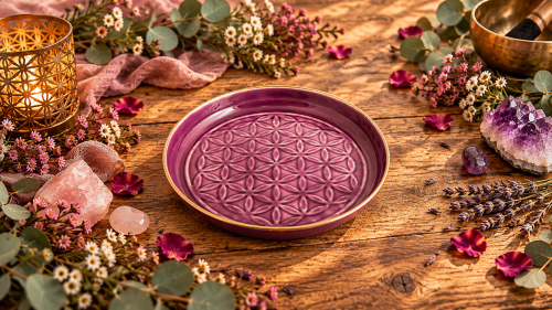 Altar-Tablett „Blume des Lebens“, Produktbild 2