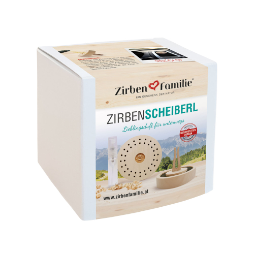 Zirben-Scheiberl - Autoduft, inkl. Zirben-Spray, Produktbild 9