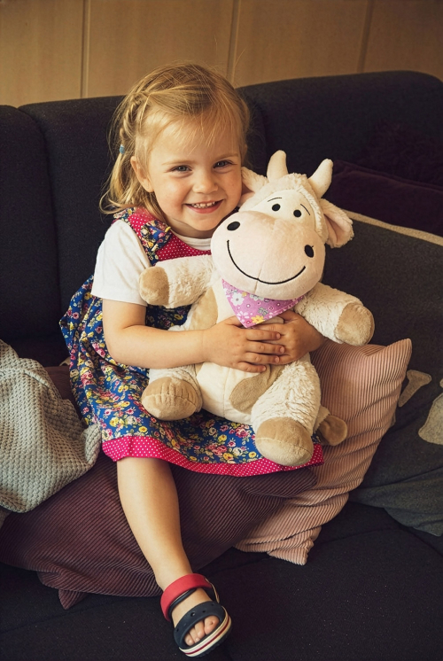 Zirbenkuh „Emma” rosa, Produktbild 6