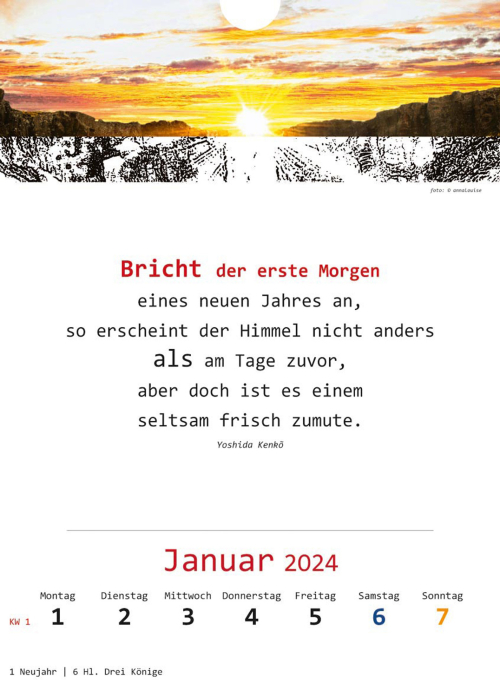 Ich-Kalender 2024, Produktbild 2