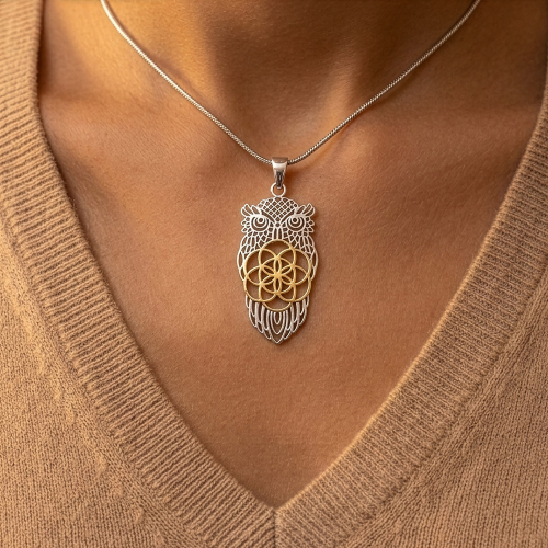 Anhänger „Eule“, Produktbild 2