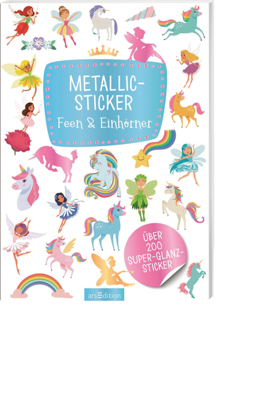 Metallic-Sticker – Feen &amp; Einhörner, Produktbild 1