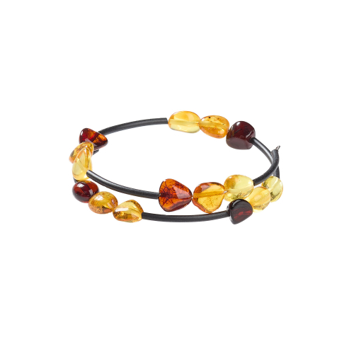 Bernstein-Wickelarmband, Produktbild 1