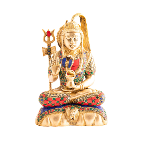 Shiva mit Steinen verziert, Produktbild 1