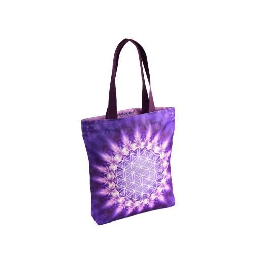 Tasche „Pulsierende Blume des Lebens“, Produktbild 2