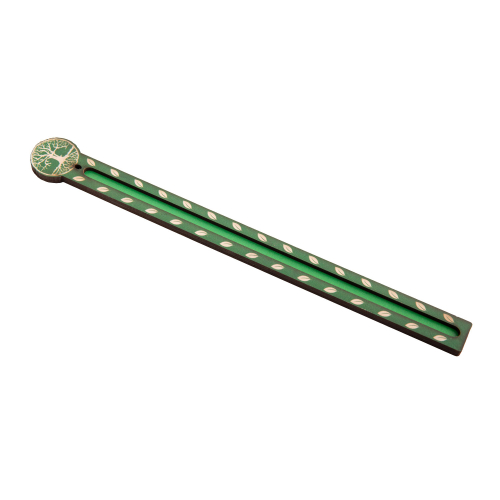Räucherstäbchenhalter mit Lebensbaum, grün, Produktbild 1