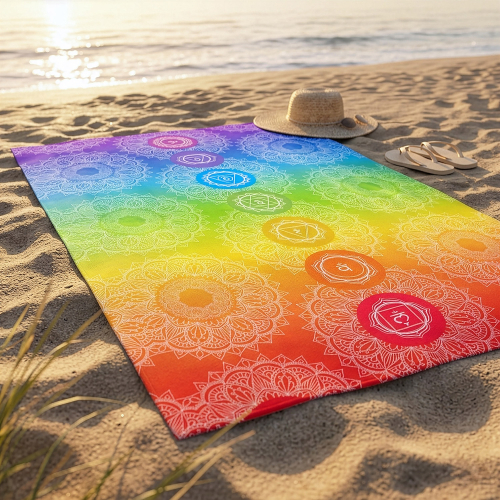 Strandhandtuch „Chakra“, Produktbild 3