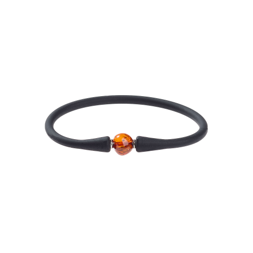 Bernstein-Gummiarmband, Produktbild 1