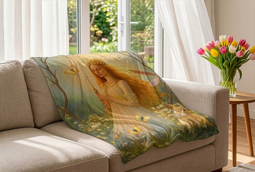 Decke „Göttin der Luft“, Produktbild 4