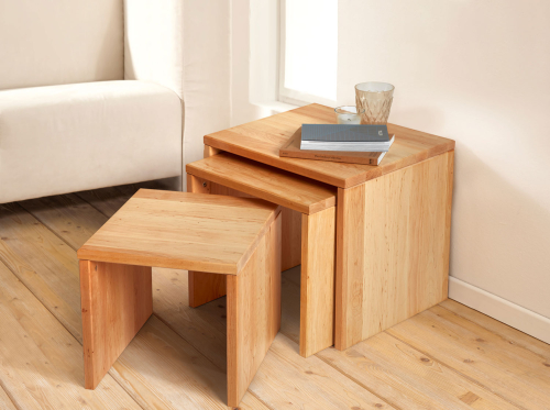 Beistelltische, 3er Set, 3er Set, Produktbild 2
