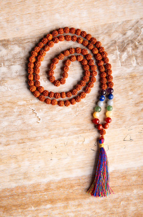 Rudraksha-Mala „Chakra“, Produktbild 2