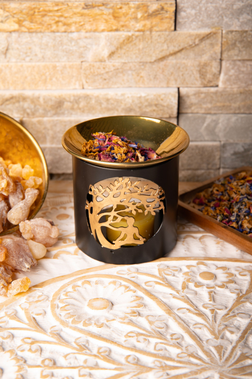 Räuchergefäß „Buddha unterm Bodhibaum“, Produktbild 2
