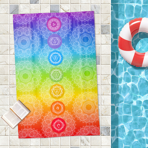 Strandhandtuch „Chakra“, Produktbild 2