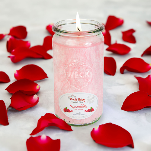 Duftkerze „Rosenblüte“, Produktbild 2