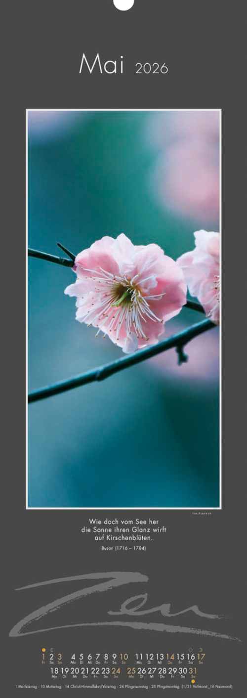 Zen Kalender 2026, Produktbild 3