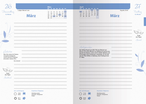 Schutzengel Kalender 2026, Produktbild 3