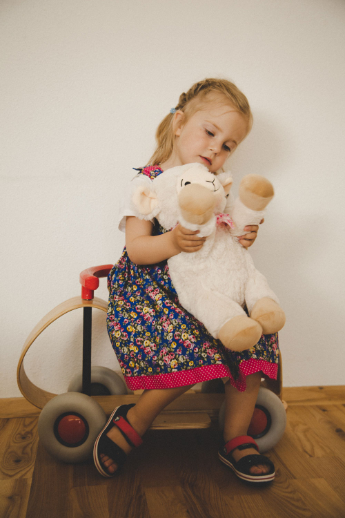 Zirbenschaf „Flori” rosa, Produktbild 3