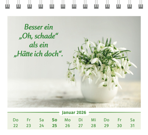 Der Lebensfreude Tischkalender 2026, Produktbild 4