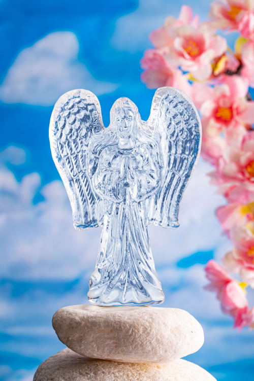 Glasengel „Kristallklar“, Produktbild 2