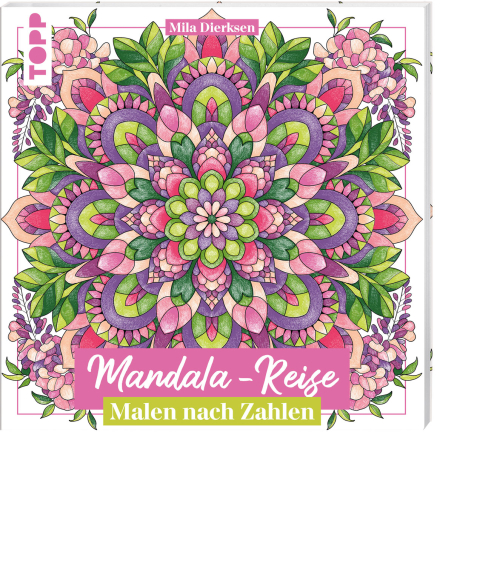 Mandala-Reise – Malen nach Zahlen, Produktbild 1