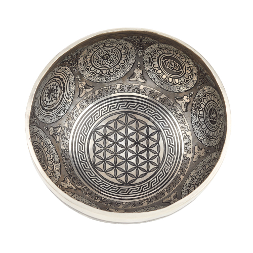 Klangschale, versilbert, Produktbild 2