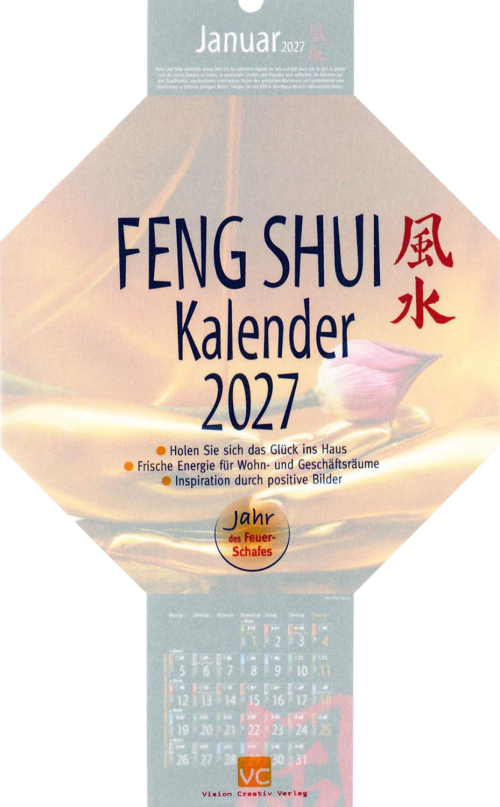 Feng Shui Kalender 2027, Produktbild 1