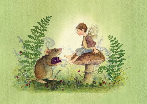 "Im Zauberwald" – Postkartenbuch, Produktbild 4